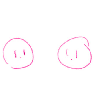 Illustration of 2 people looking at each other