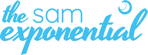 The Sam Exponential Logo